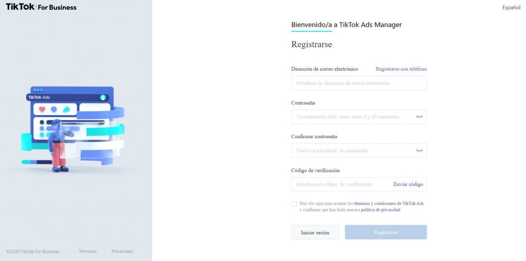 registrarse tik tok ads registrarse tik tok ads