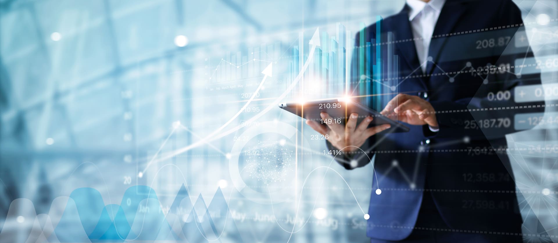 businessman-using-tablet-analyzing-sales-data-and-economic-growth-graph-chart