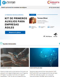 Itinerario microlearning: Identidad visual y primeros auxilios para tu empresa. Boletín nº123