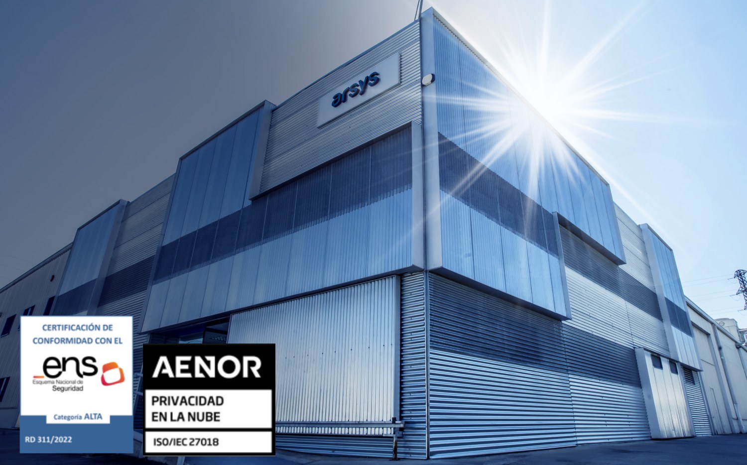 CERTIF_Ext_DataCenter Arsys